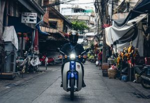 honda super cub You ride