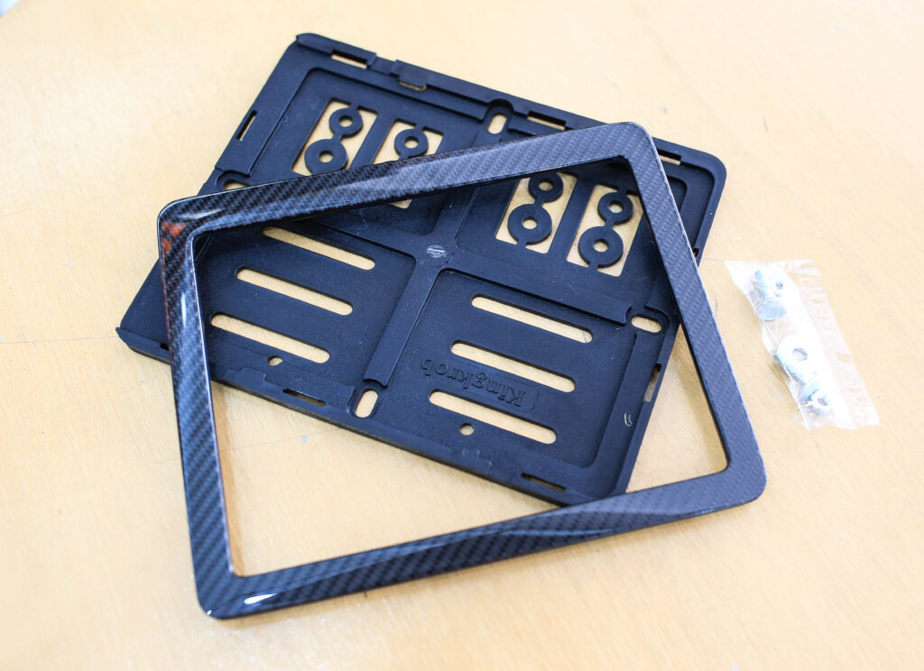 กรอบ ป้ายทะเบียนมอเตอร์ไซค์