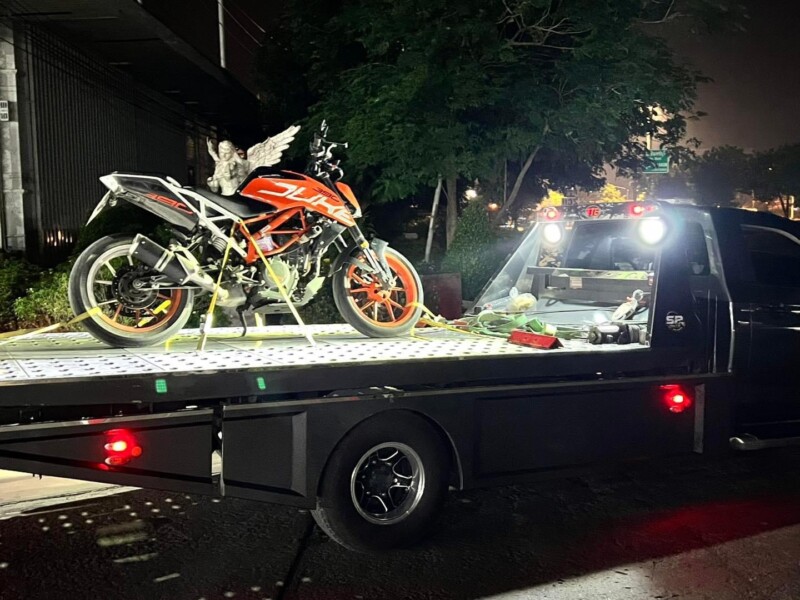 การเตรียมตัวก่อนขึ้น รถสไลด์มอเตอร์ไซค์