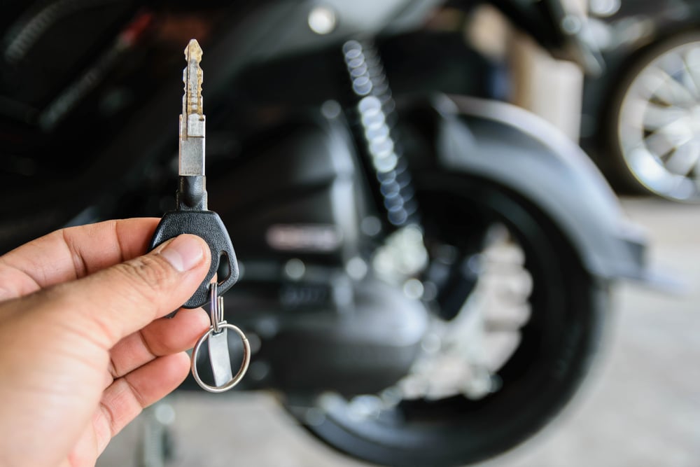 กุญแจรถหาย มอไซค์ ทําไง