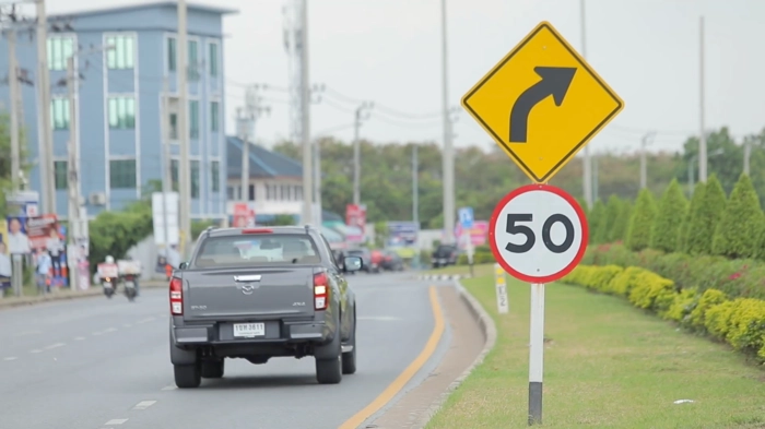 ป้ายบอก ความเร็วมอเตอร์ไซค์