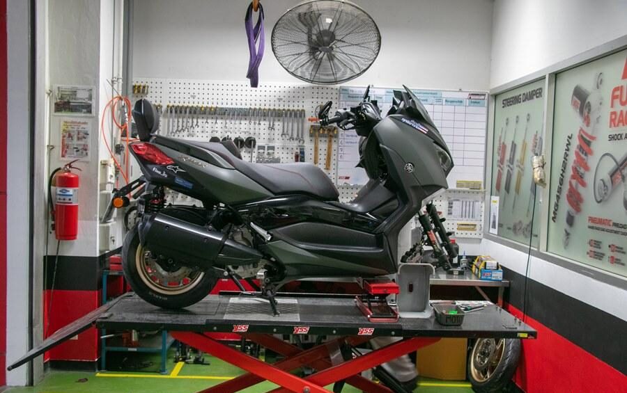 ช่วงล่างมอเตอร์ไซค์ ปรับเพิ่มเติม