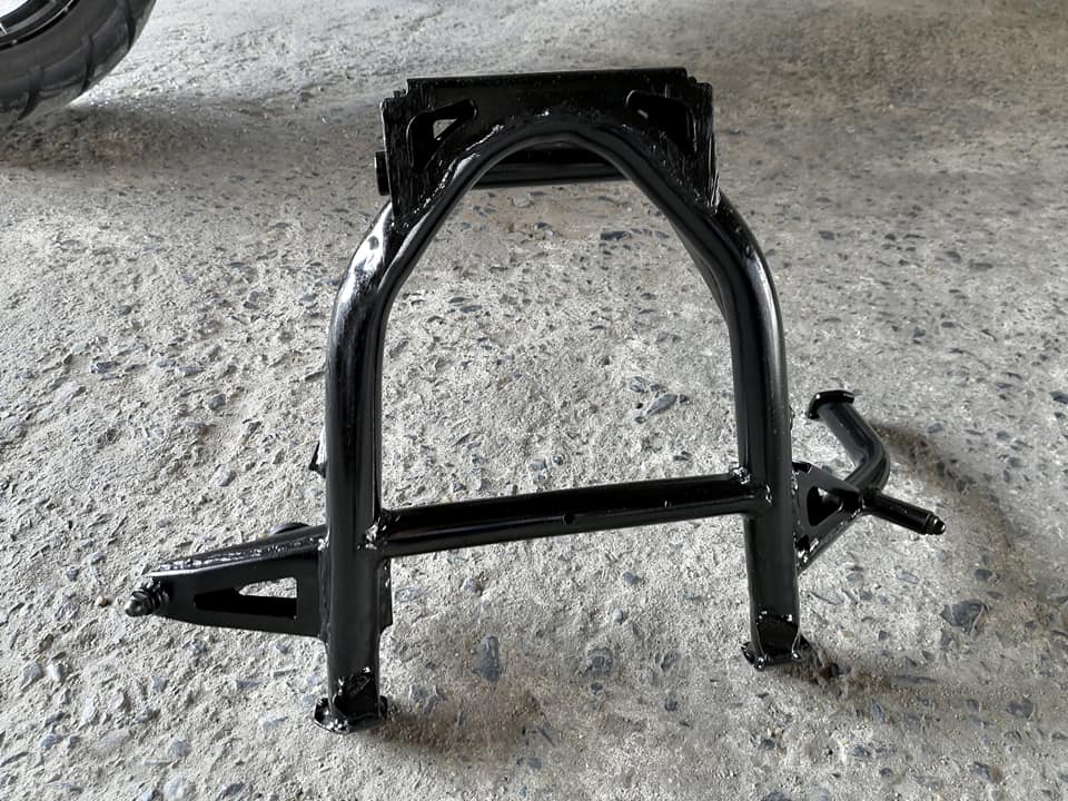 วิธีดูแล ขาตั้งคู่มอเตอร์ไซค์