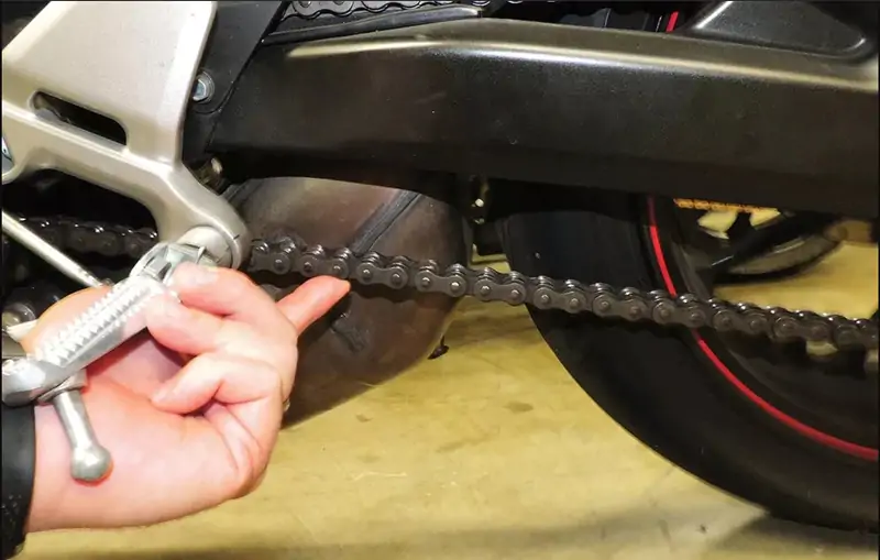 วิธีตรวจเช็ก โซ่มอเตอร์ไซค์ดัง
