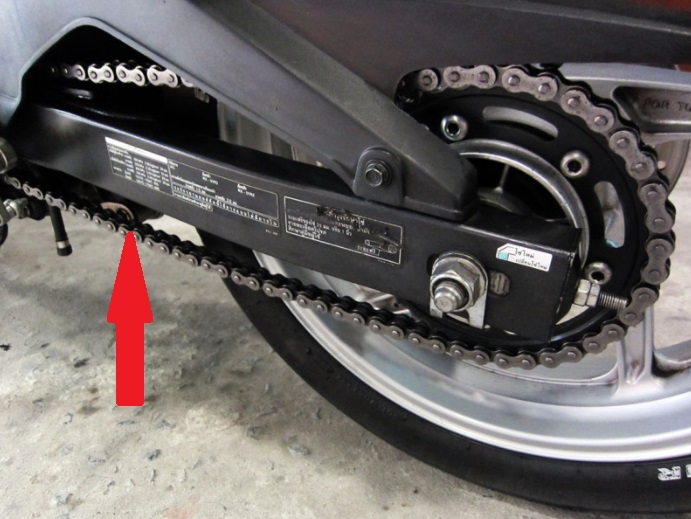 โซ่มอเตอร์ไซค์ดัง